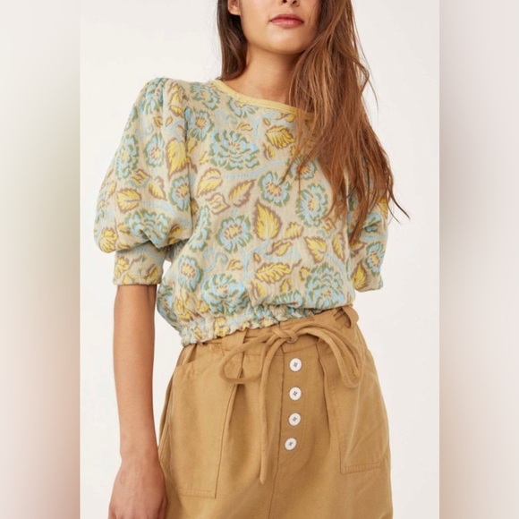 Free People No Ordinary Top Oatmeal Combo - Picture 1 of 12